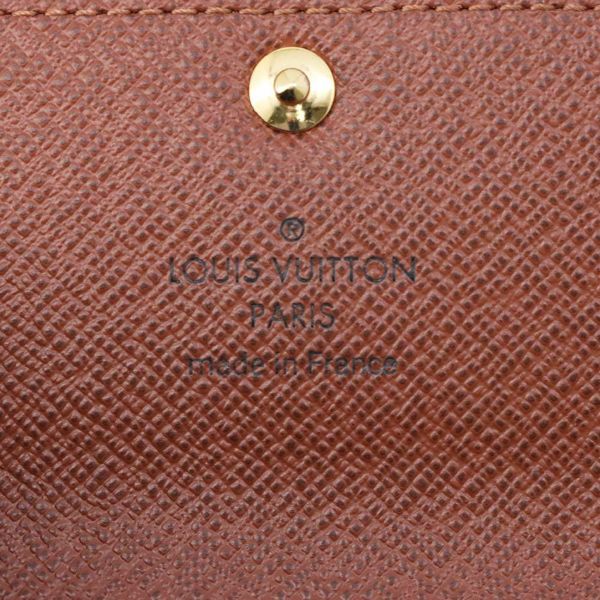 ルイヴィトン キーケース モノグラム ミュルティクレ6 M62630 LOUIS VUITTON ブラウン 旧型金具