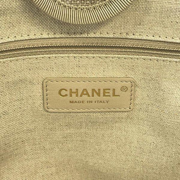 シャネル ト チェーントートバッグ ドーヴィル ショッピングバッグ レザー ツイード AS3351 CHANEL バッグ