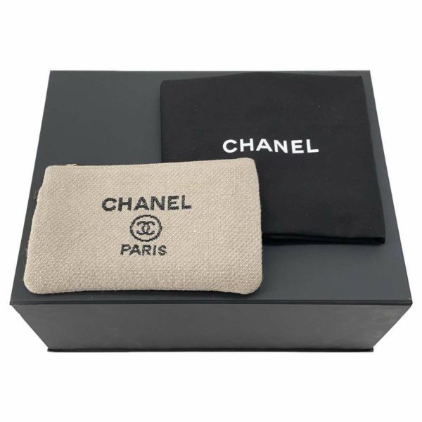 シャネル ト チェーントートバッグ ドーヴィル ショッピングバッグ レザー ツイード AS3351 CHANEL バッグ