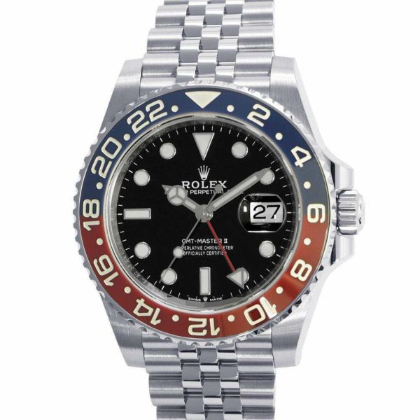 ロレックス GMTマスター2 126710BLRO ROLEX 腕時計 黒文字盤