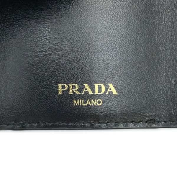 プラダ 三つ折り財布 ヴィッテロ ムーブ コンパクトウォレット 1MH021 PRADA 財布 黒