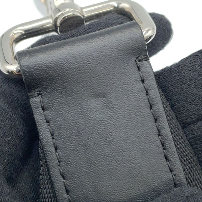 フェンディ ショルダーバッグ ダイアゴナル カメラケース レザー PVC 7M0286 FENDI 黒