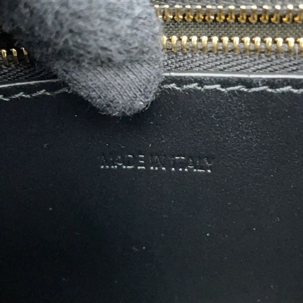 バレンシアガ チェーンショルダーバッグ ダウンタウン DOWNTOWN XS クロコ型押しレザー 689121 BALENCIAGA 黒