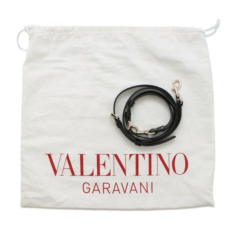 ヴァレンティノ・ガラヴァーニ ショルダーバッグ ロックスタッズ レザー 3W5B0Q57XUH VALENTINO 黒