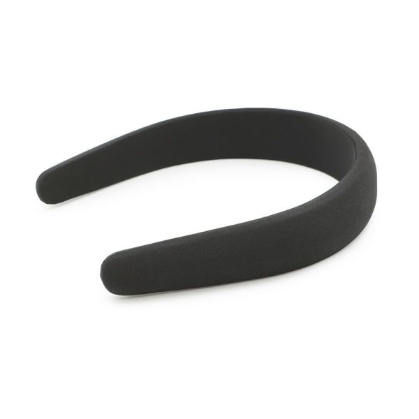 シャネル カチューシャ ココマーク ナイロン ABF180 CHANEL 黒 ヘアアクセサリー