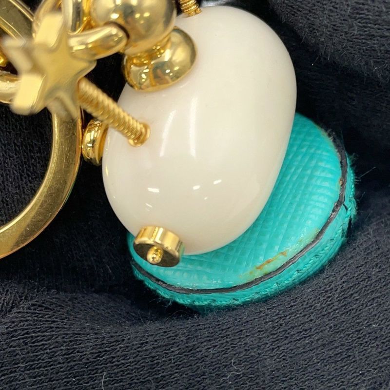 プラダ キーホルダー ロボット マーメイド バッグチャーム サフィアーノ メタル レジン 1TR033 PRADA