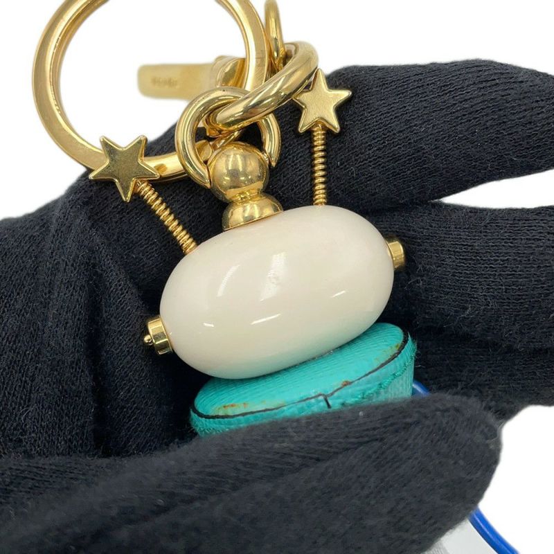 プラダ キーホルダー ロボット マーメイド バッグチャーム サフィアーノ メタル レジン 1TR033 PRADA