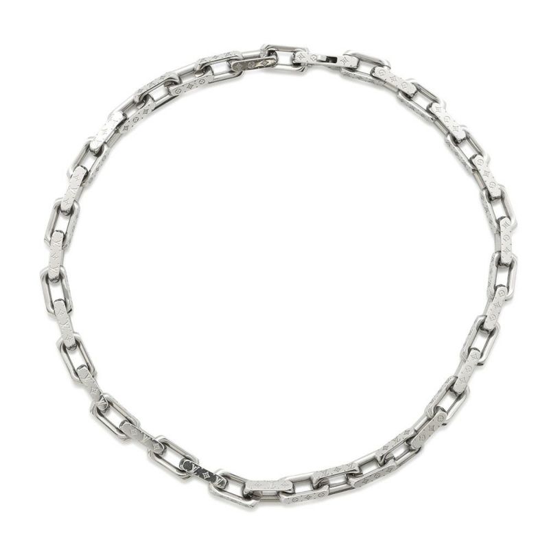 ルイヴィトン ネックレス チェーン モノグラム メタル M00307 LOUIS VUITTON メンズ アクセサリー