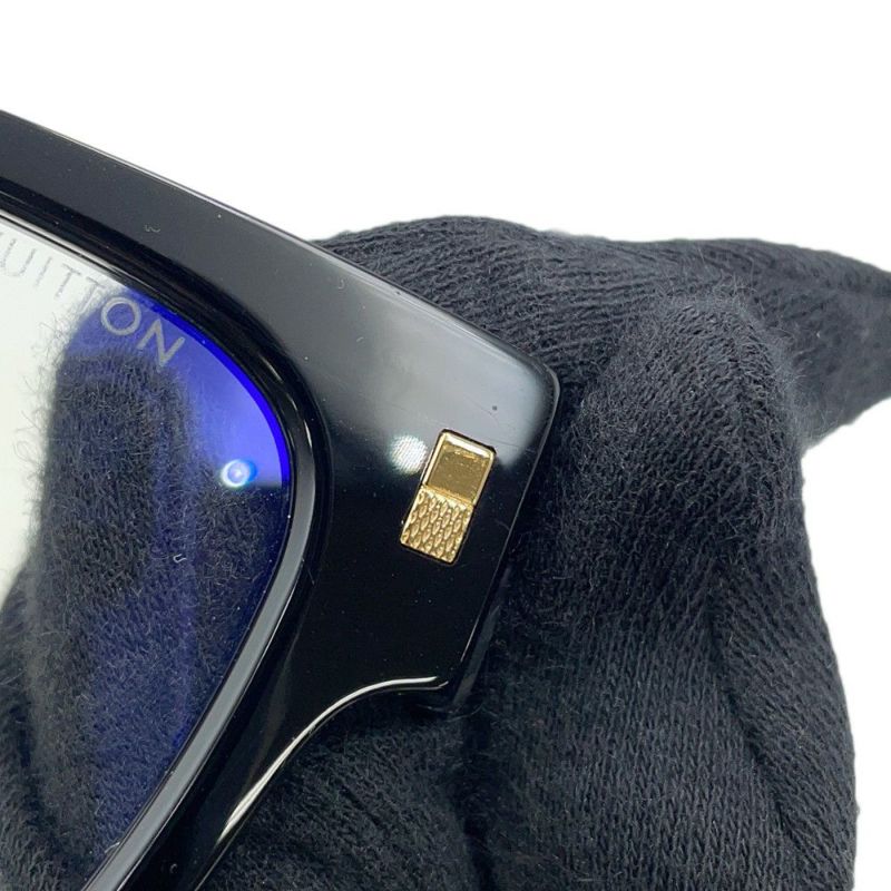 ルイヴィトン サングラス プラスチック オプティカル LV エスケイプ ブルーレイ Z1597E ブラック 黒 ブルーライトカット アイウェア