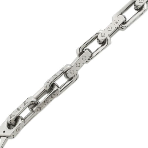 ルイヴィトン ブレスレット モノグラム チェーン メタル サイズL M00309 LOUIS VUITTON アクセサリー メンズ