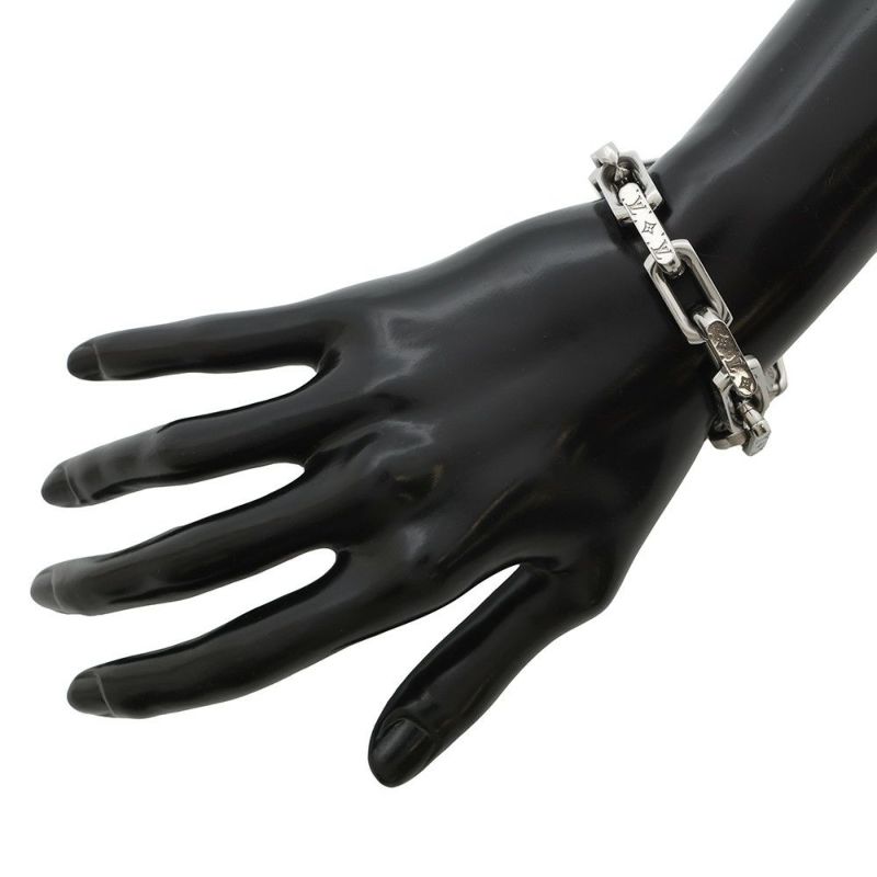 ルイヴィトン ブレスレット モノグラム チェーン メタル サイズL M00309 LOUIS VUITTON アクセサリー メンズ