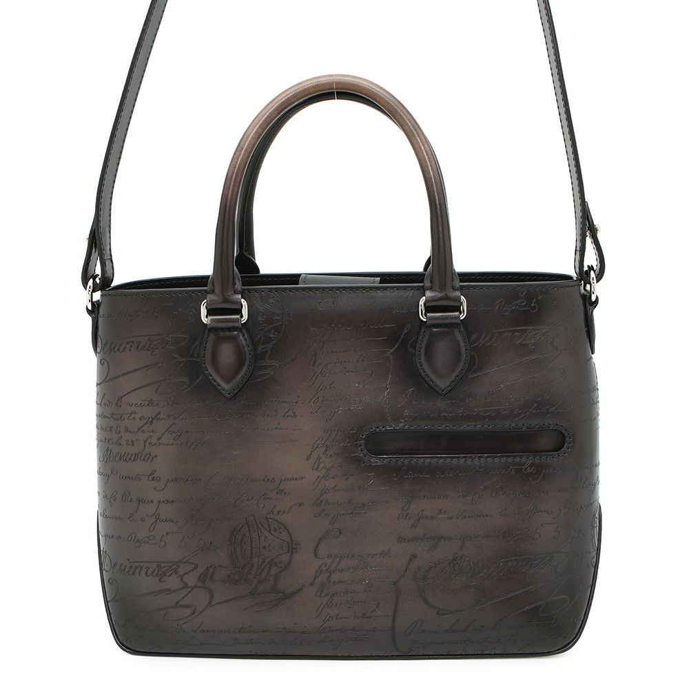 ベルルッティ ハンドバッグ トゥジュール XS レザー Berluti 2way 黒