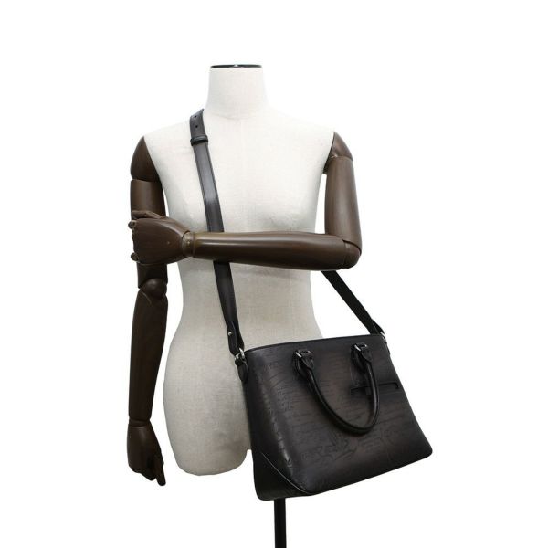 ベルルッティ ハンドバッグ トゥジュール XS レザー Berluti 2way 黒