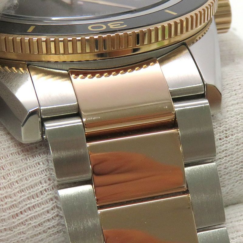 オメガ シーマスター 300 マスター コーアクシャル 233.20.41.21.01.001 OMEGA 黒文字盤 セドナゴールド