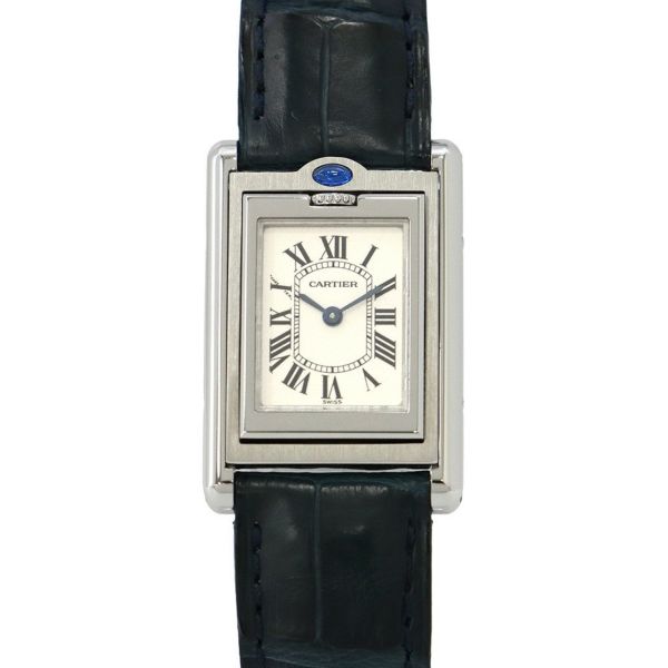 カルティエ タンク バスキュラント SM W1011158 Cartier 腕時計 アイボリー文字盤 クォーツ