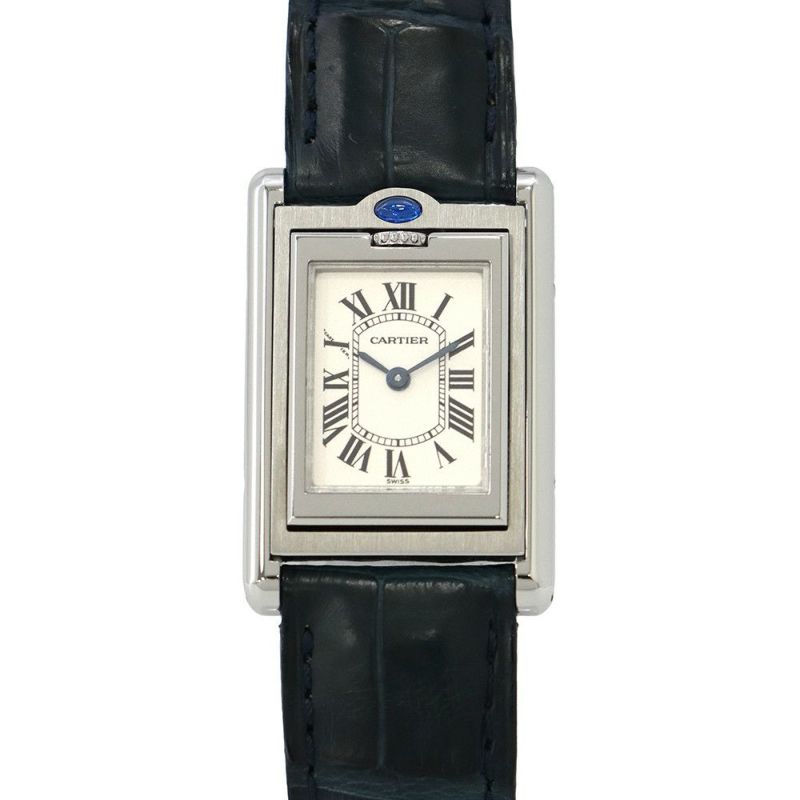 カルティエ タンク バスキュラント SM W1011158 Cartier 腕時計 アイボリー文字盤 クォーツ