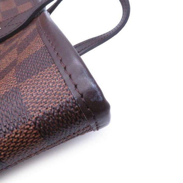 ルイヴィトン トートバッグ ダミエ・エベヌ ネヴァーフルMM ステッカー N40049 LOUIS VUITTON 限定 ヴィトン スパンコール パッチ