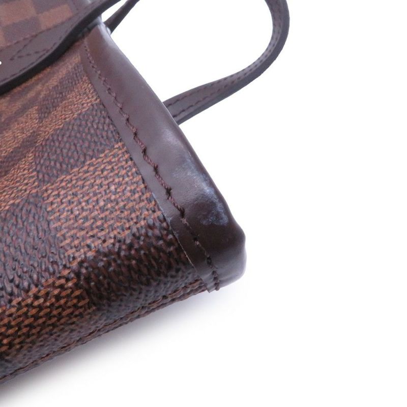ルイヴィトン トートバッグ ダミエ・エベヌ ネヴァーフルMM ステッカー N40049 LOUIS VUITTON 限定 ヴィトン スパンコール パッチ