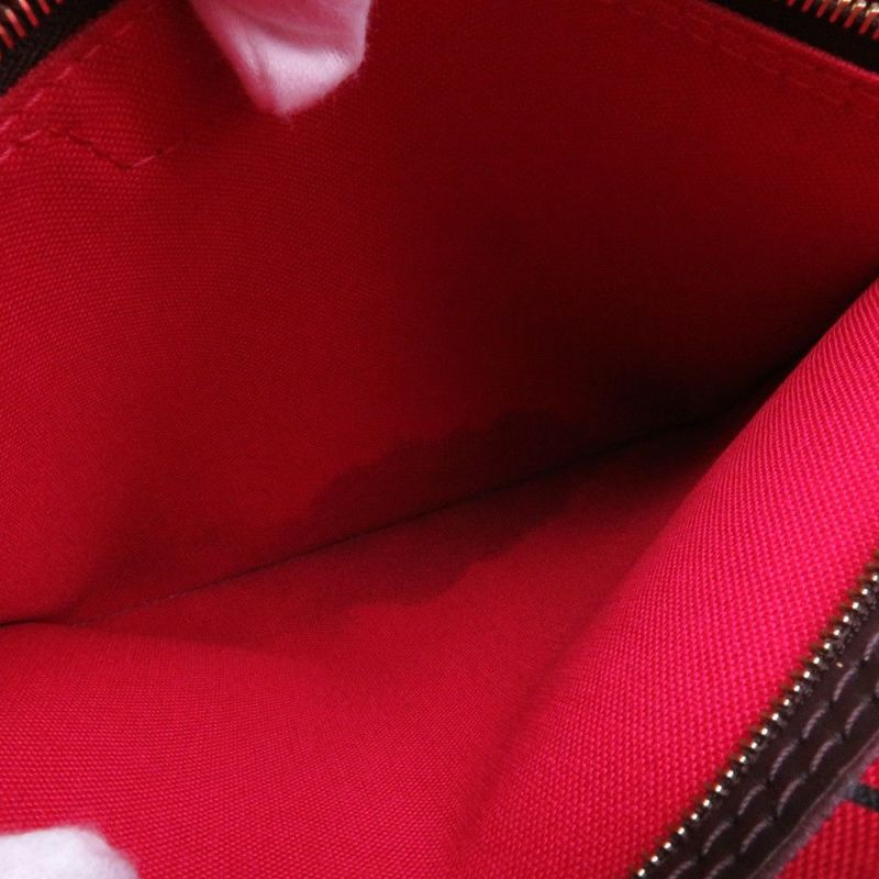 ルイヴィトン トートバッグ ダミエ・エベヌ ネヴァーフルMM ステッカー N40049 LOUIS VUITTON 限定 ヴィトン スパンコール パッチ