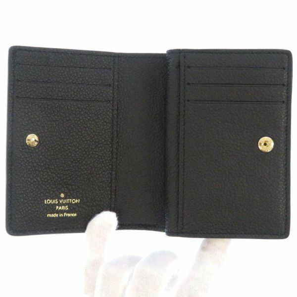 ルイヴィトン 二つ折り財布 モノグラム・アンプラント ポルトフォイユ・クレア M80151 LOUIS VUITTON ヴィトン 財布 ブラック 黒