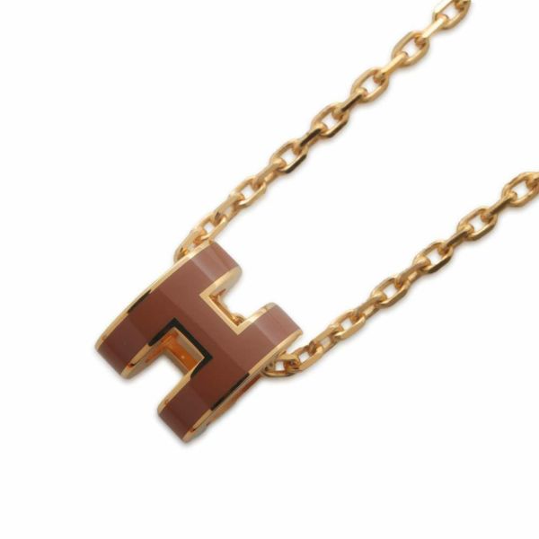 エルメス ネックレス ミニ・ポップアッシュ ニューゴールド/ゴールド金具 HERMES アクセサリー