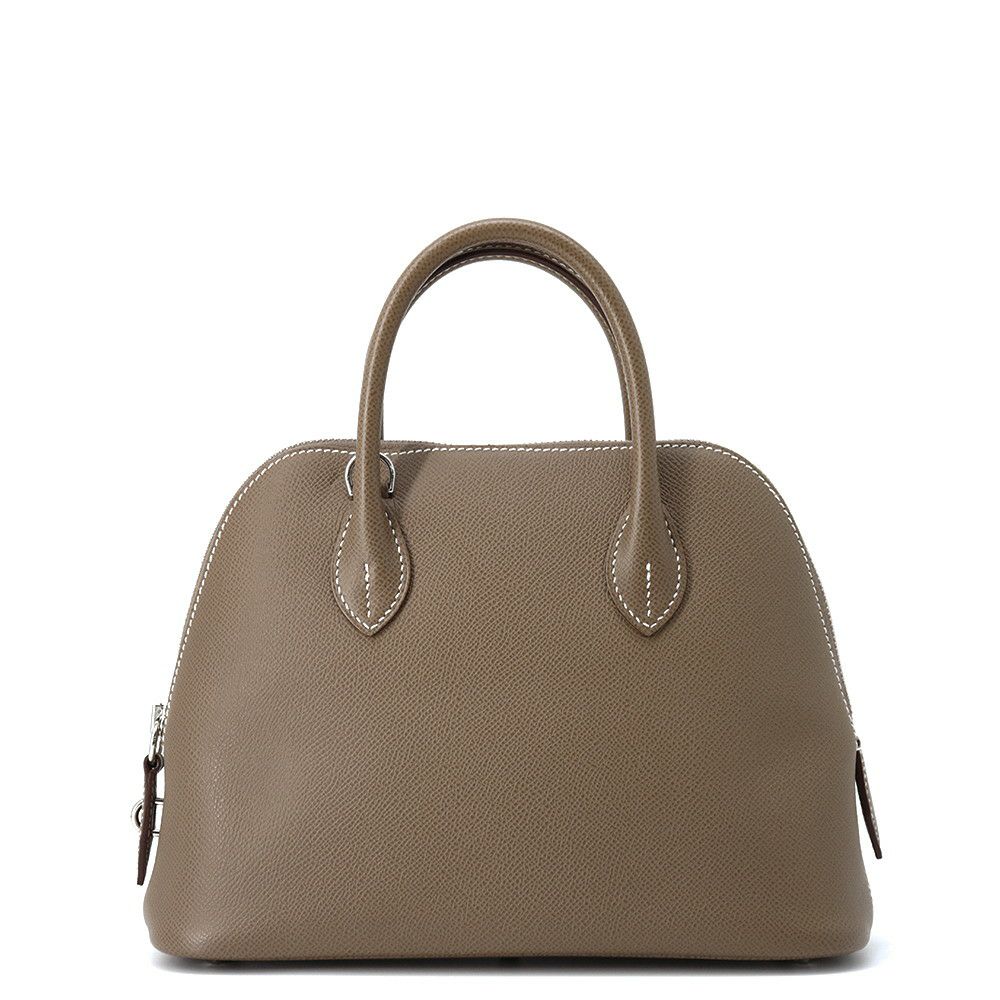 エルメス ボリード1923 25 エトゥープ/シルバー金具 エプソン U刻印 2wayショルダー