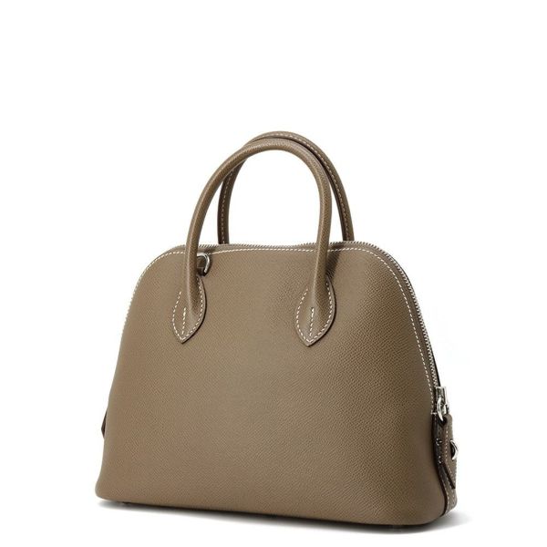 エルメス ボリード1923 25 エトゥープ/シルバー金具 エプソン U刻印 2wayショルダー