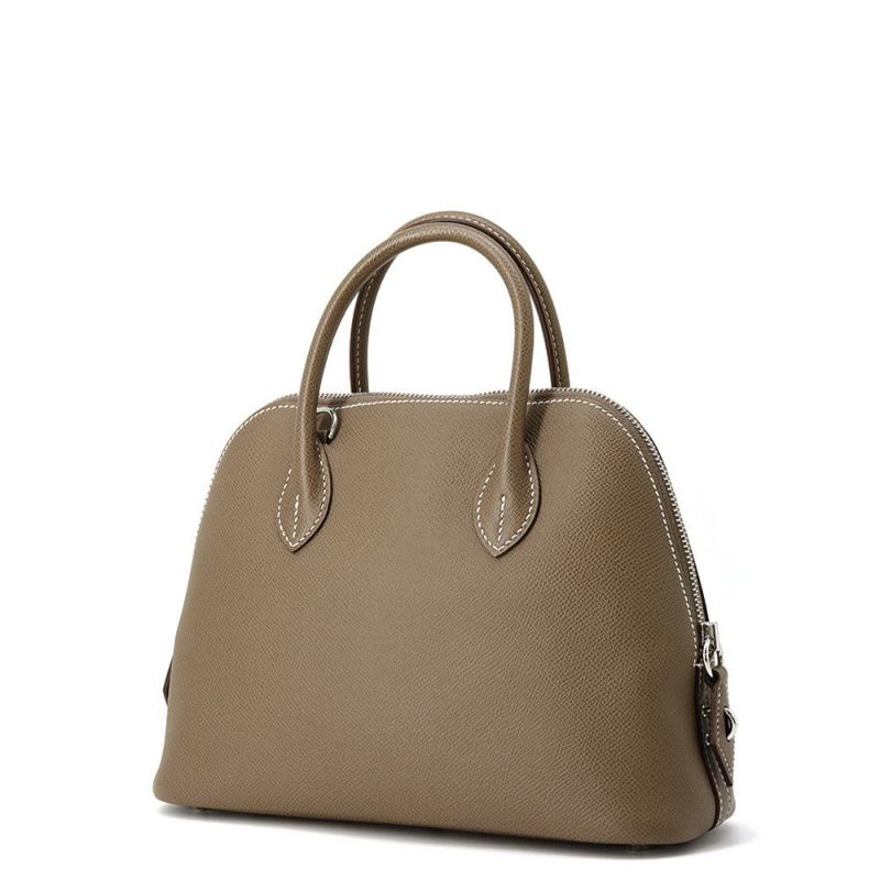 エルメス ボリード1923 25 エトゥープ/シルバー金具 エプソン U刻印 2wayショルダー