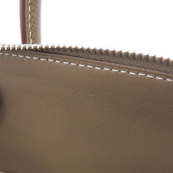 エルメス ボリード1923 25 エトゥープ/シルバー金具 エプソン U刻印 2wayショルダー