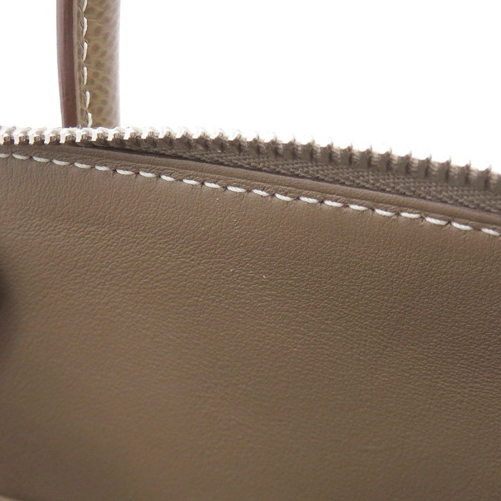 エルメス ボリード1923 25 エトゥープ/シルバー金具 エプソン U刻印 2wayショルダー