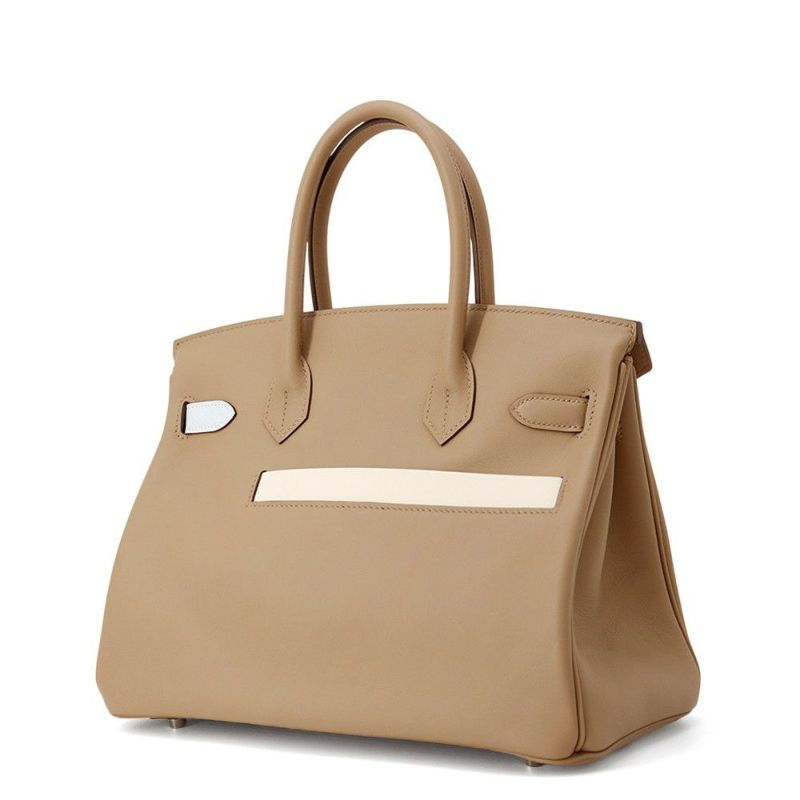 エルメス バーキン30 カラーマティック チャイ/ライム/カシス/ブルーブリュム/シルバー金具 スイフト B刻印 HERMES Birkin