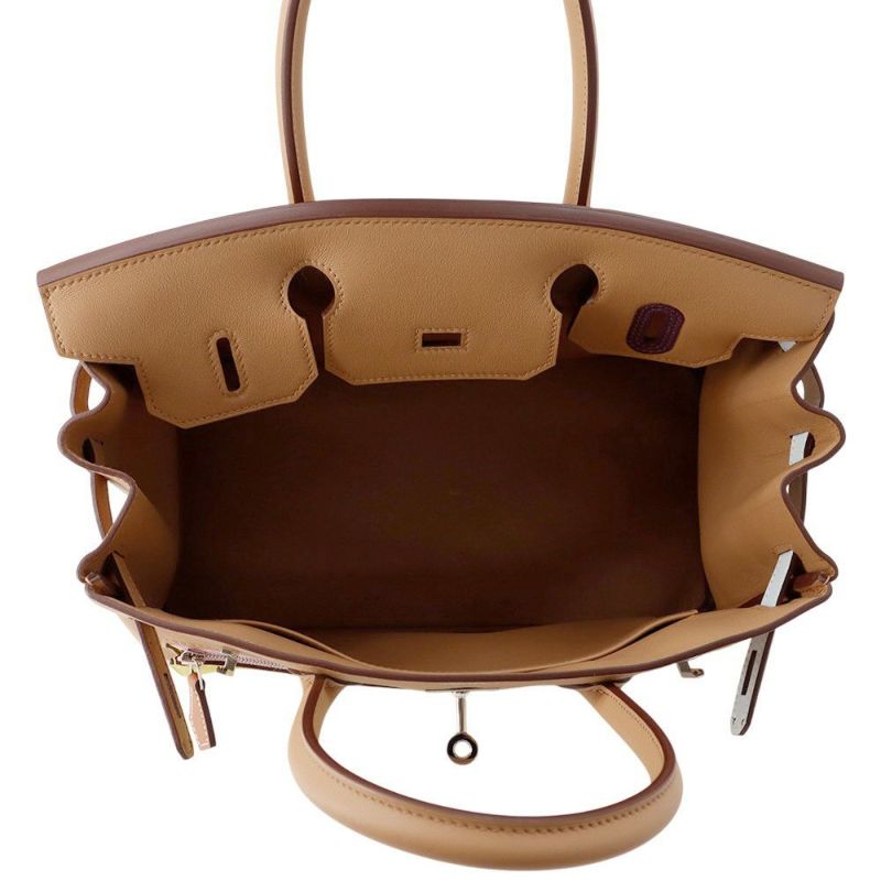 エルメス バーキン30 カラーマティック チャイ/ライム/カシス/ブルーブリュム/シルバー金具 スイフト B刻印 HERMES Birkin