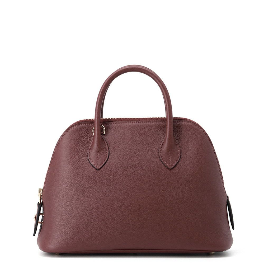 エルメス ボリード1923 25 ルージュアッシュ/ゴールド金具 エバーカラー W刻印 2wayショルダー