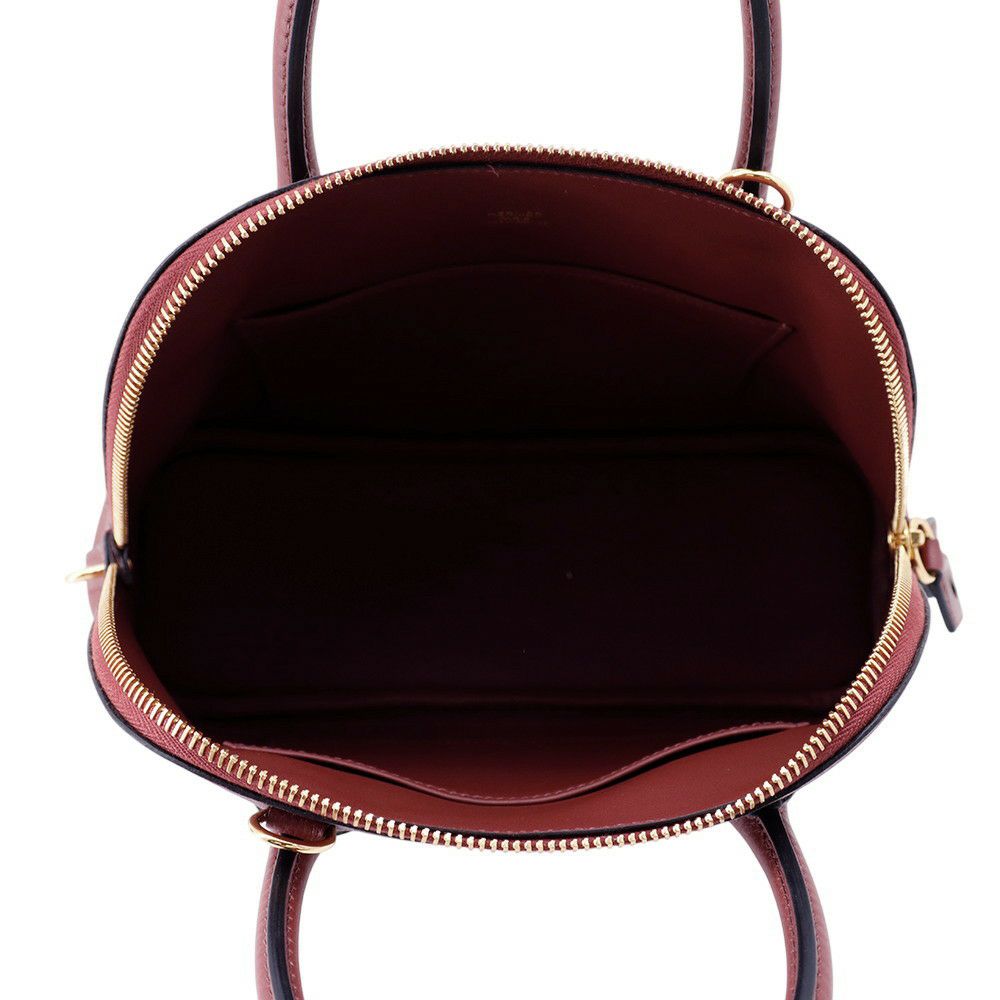 エルメス ボリード1923 25 ルージュアッシュ/ゴールド金具 エバーカラー W刻印 2wayショルダー