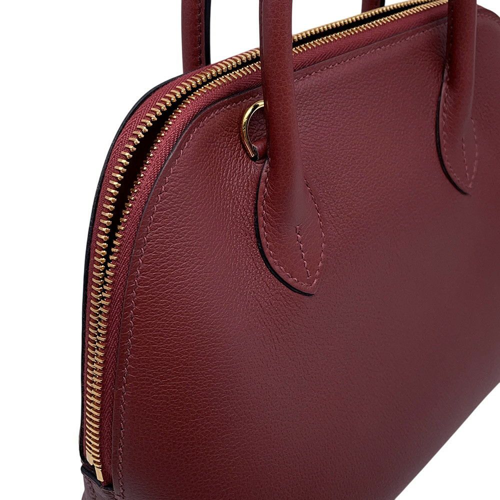 エルメス ボリード1923 25 ルージュアッシュ/ゴールド金具 エバーカラー W刻印 2wayショルダー