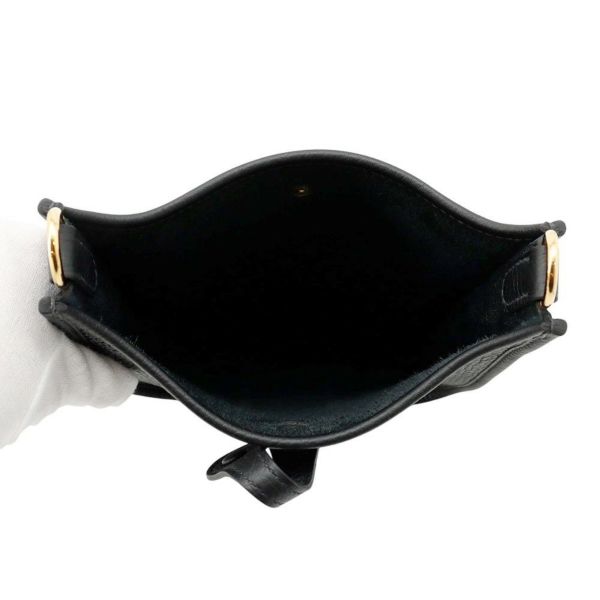 エルメス ショルダーバッグ エブリンTPM 111cm ブラック/ゴールド金具 トリヨンクレマンス K刻印 黒