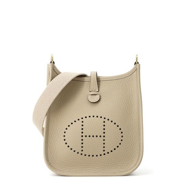 エルメス ショルダーバッグ エブリンTPM 111cm トレンチ/ゴールド金具 トリヨンクレマンス K刻印