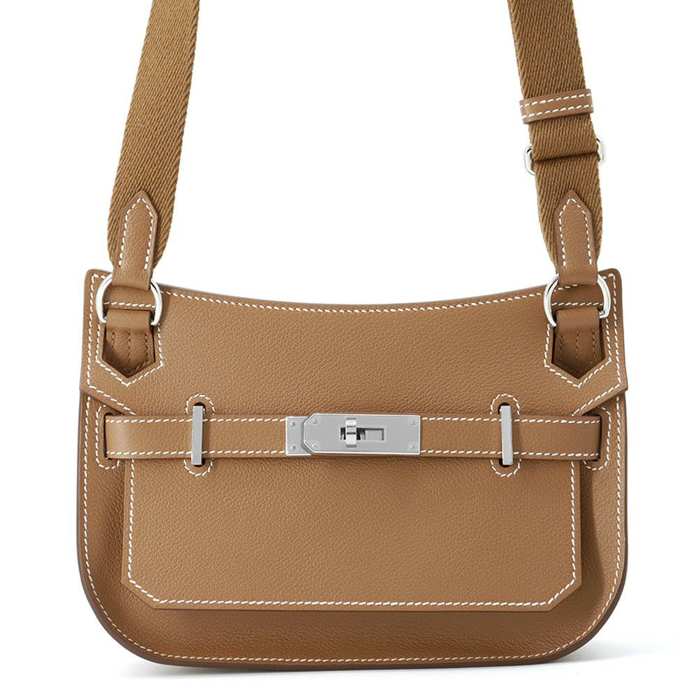 エルメス ジプシエール ミニ ゴールド/シルバー金具 エバーカラー B刻印 HERMES バッグ