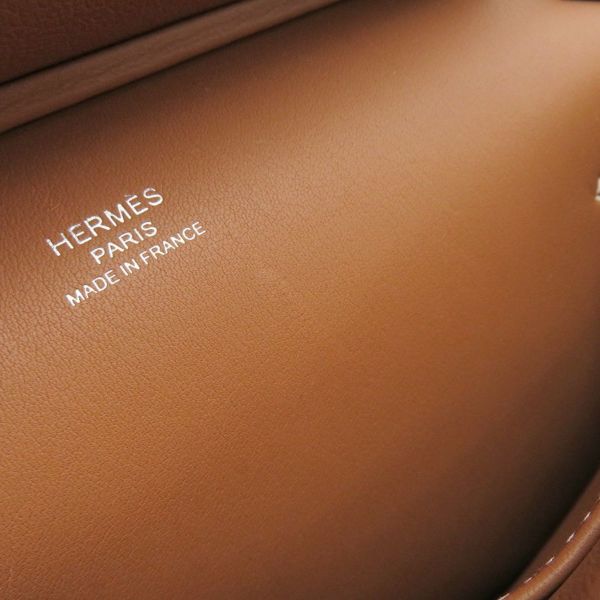 エルメス ジプシエール ミニ ゴールド/シルバー金具 エバーカラー B刻印 HERMES バッグ