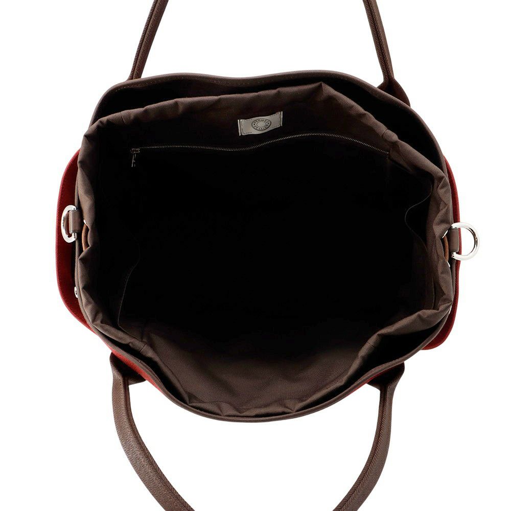エルメス サックドパンサージュ グルーム ルージュアッシュ/ショコラ/シルバー金具 K刻印 2way