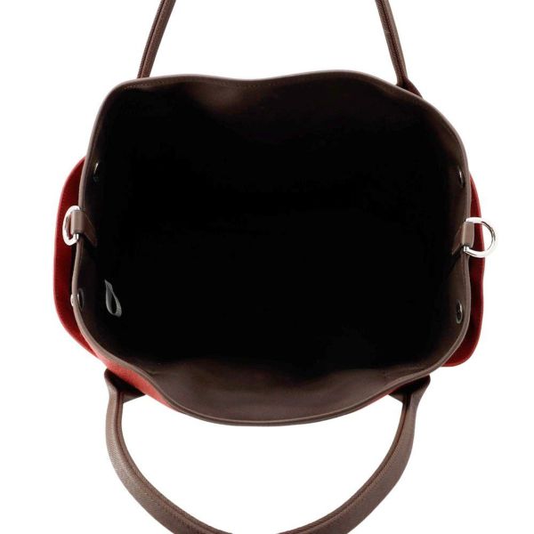 エルメス サックドパンサージュ グルーム ルージュアッシュ/ショコラ/シルバー金具 K刻印 2way