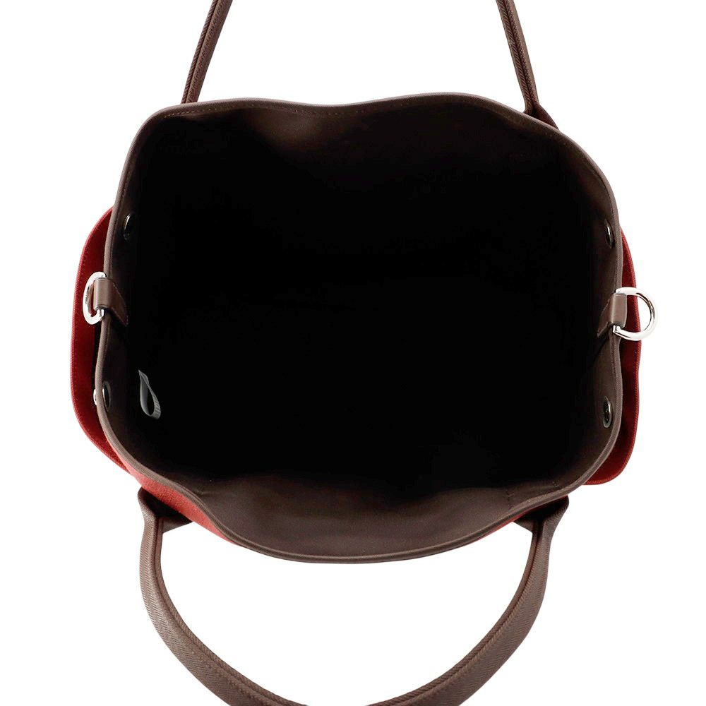 エルメス サックドパンサージュ グルーム ルージュアッシュ/ショコラ/シルバー金具 K刻印 2way