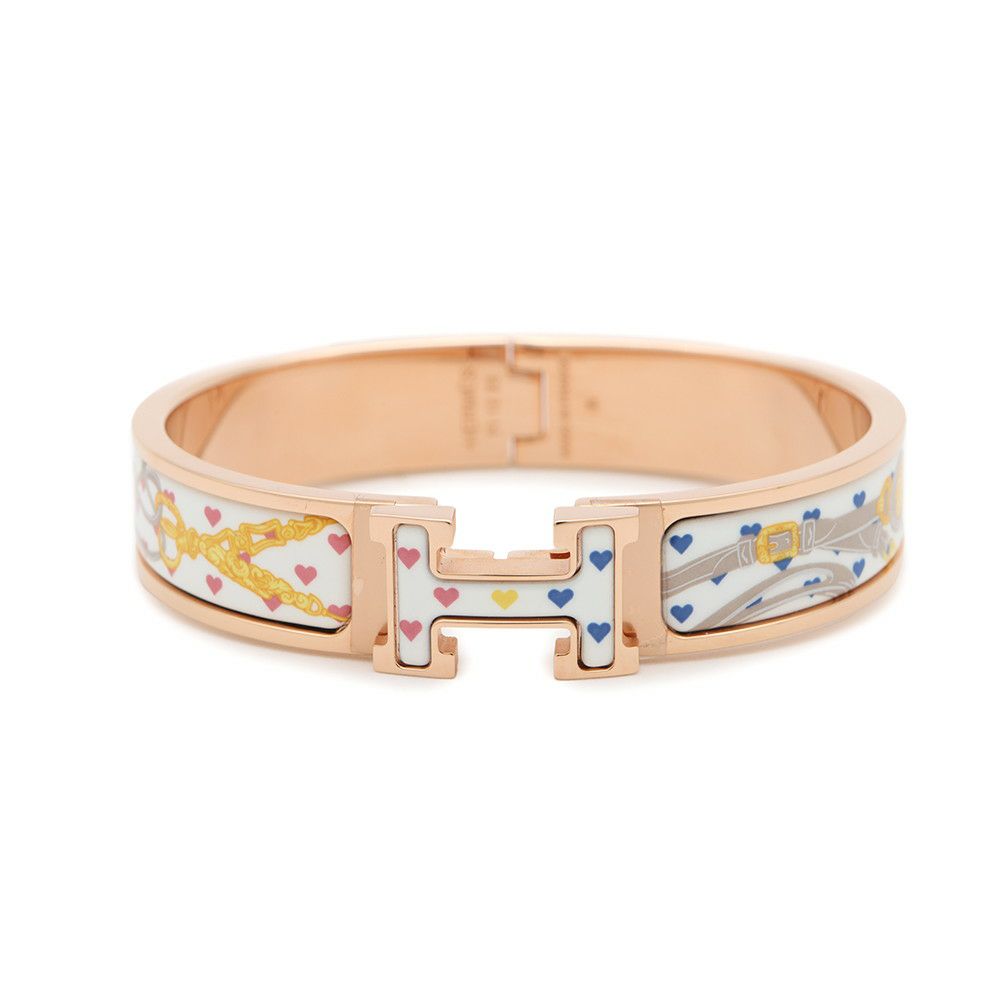エルメス ブレスレット クリックH PM ブリッド・ドゥ・ガラ・ラヴ メタル HERMES バングル