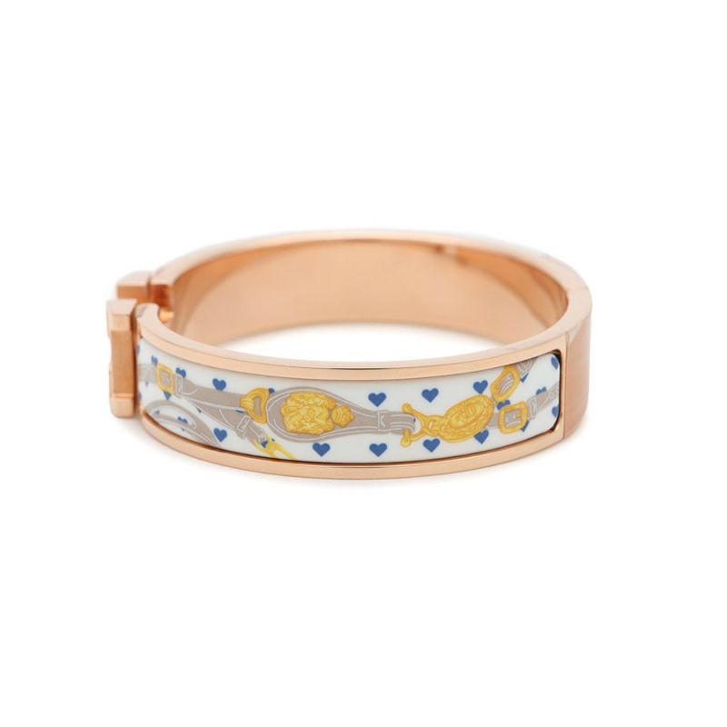 エルメス ブレスレット クリックH PM ブリッド・ドゥ・ガラ・ラヴ メタル HERMES バングル