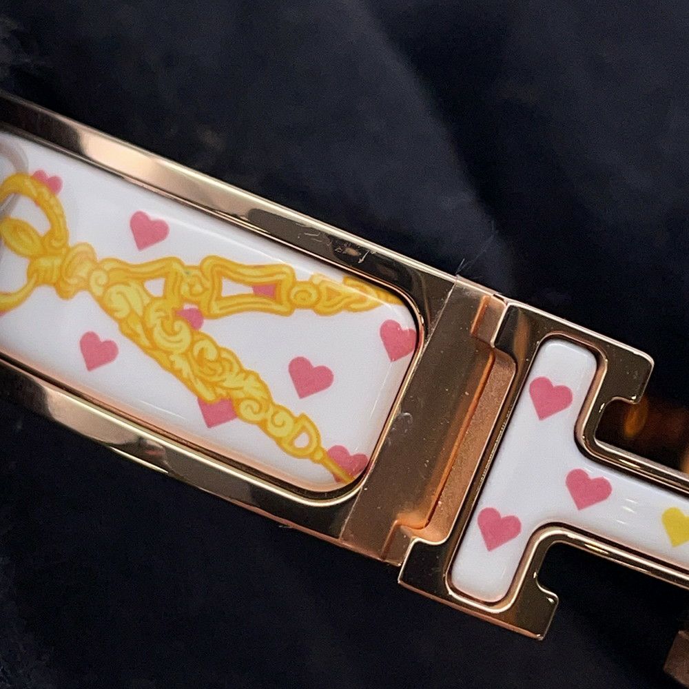 エルメス ブレスレット クリックH PM ブリッド・ドゥ・ガラ・ラヴ メタル HERMES バングル