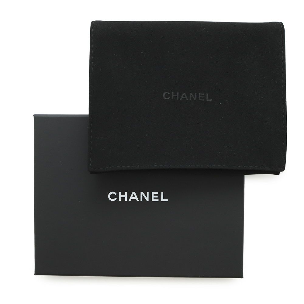 シャネル コインケース ココマーク マトラッセ ジップコインパース キャビアスキン CHANEL 財布