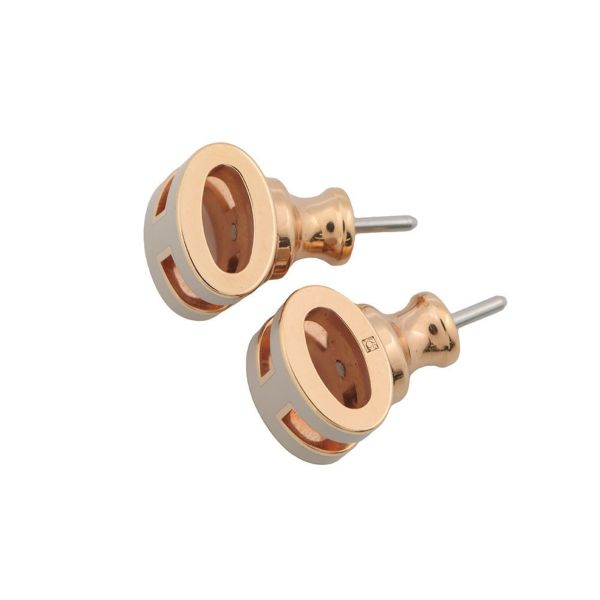 エルメス ピアス ミニ・ポップアッシュ マロングラッセ/ピンクゴールド金具 HERMES アクセサリー
