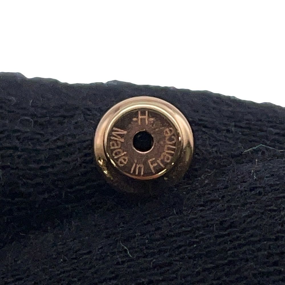 エルメス ピアス ミニ・ポップアッシュ マロングラッセ/ピンクゴールド金具 HERMES アクセサリー