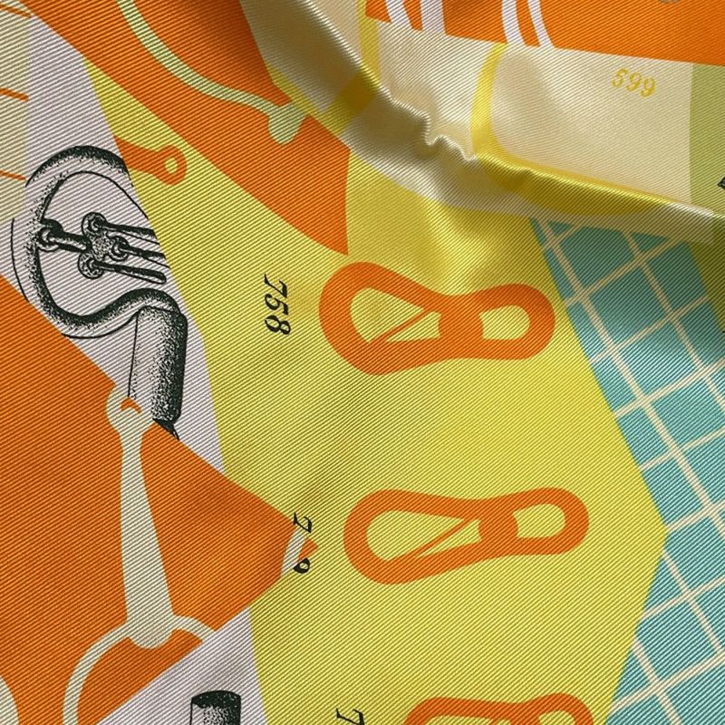 エルメス スカーフ カレ70 レ プティ パピエ LES PETITS PAPIERS HERMES シルク