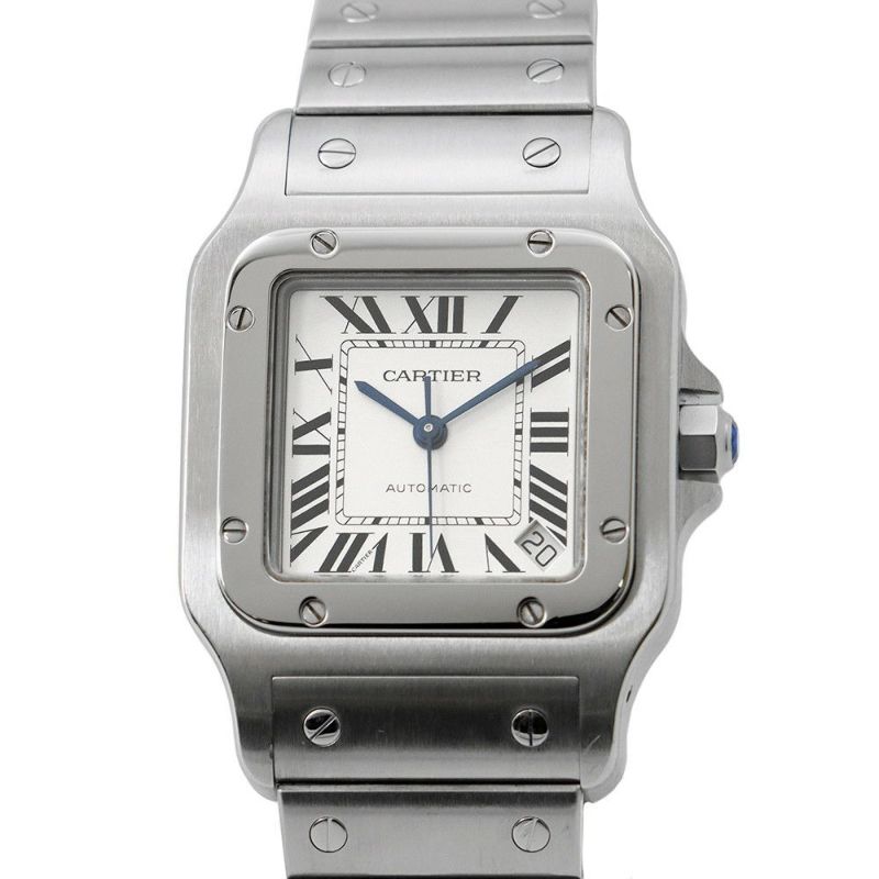 カルティエ サントスガルベ XL W20098D6 Cartier 腕時計 シルバー文字盤